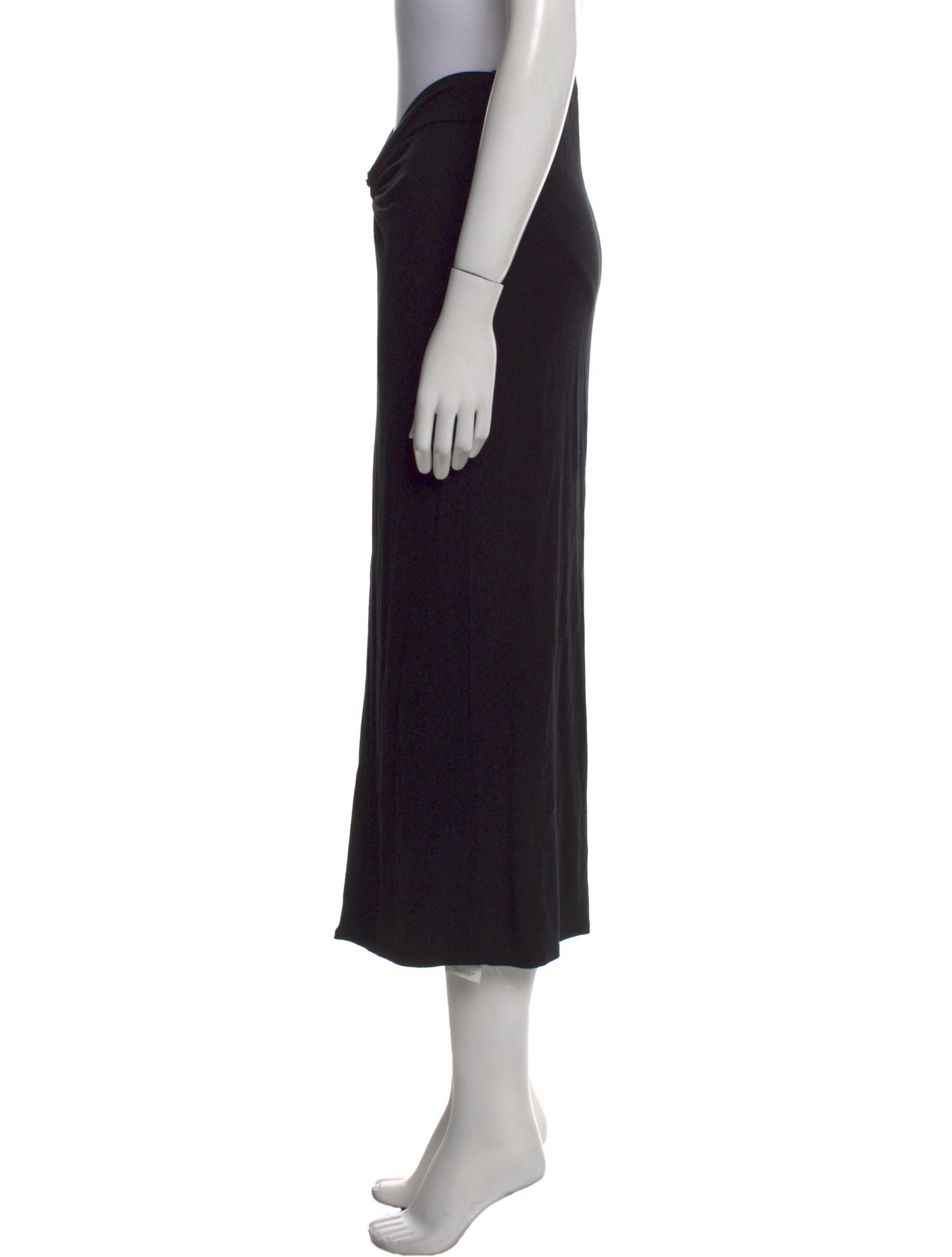 Reformation Pleated Accents Midi Length Skirt